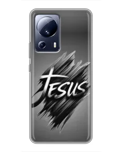 Чохол для Xiaomi 13 Lite з картинкою «Напис Jesus Graffiti»