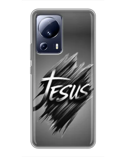 Чохол для Xiaomi 13 Lite з картинкою «Напис Jesus Graffiti»