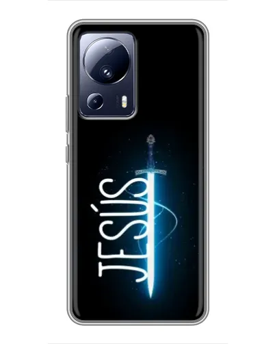 Чохол для Xiaomi 13 Lite з картинкою «Меч Духа Jesus»