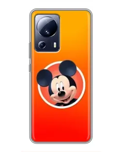 Чохол для Xiaomi 13 Lite з картинкою «Mickey в колі»