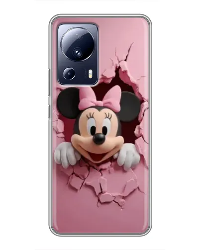 Чохол для Xiaomi 13 Lite з картинкою «Мінні крізь стіну» Чохол для Xiaomi 13 Lite з картинкою «Мінні крізь стіну»