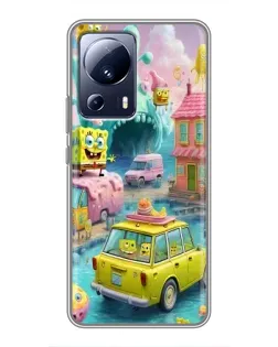 Чехол для Xiaomi 13 Lite с картинкой «Монстр-трак приключения» Чехол для Xiaomi 13 Lite с картинкой «Монстр-трак приключения»