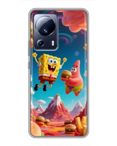 Чехол для Xiaomi 13 Lite с картинкой «Космический фастфуд» Чехол для Xiaomi 13 Lite с картинкой «Космический фастфуд»