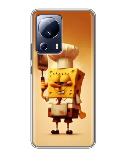 Чехол для Xiaomi 13 Lite с картинкой «Губка Боб повар» Чехол для Xiaomi 13 Lite с картинкой «Губка Боб повар»