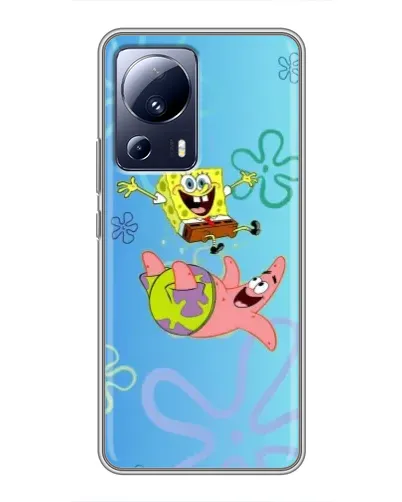 Чехол для Xiaomi 13 Lite с картинкой «Спанч Боб и Патрик» Чехол для Xiaomi 13 Lite с картинкой «Спанч Боб и Патрик»