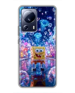 Чехол для Xiaomi 13 Lite с картинкой «Неоновый океан»