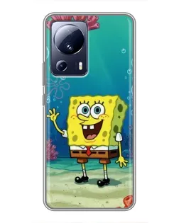 Чехол для Xiaomi 13 Lite с картинкой «Подводный привет»
