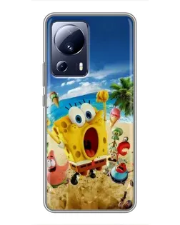 Чехол для Xiaomi 13 Lite с картинкой «Развлечения на пляже»