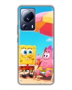 Чехол для Xiaomi 13 Lite с картинкой «Отдых на пляже»