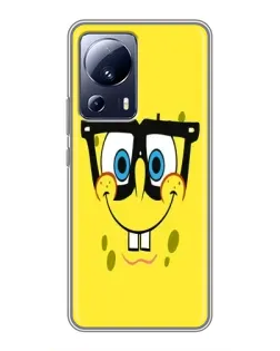 Чохол для Xiaomi 13 Lite з картинкою «Мінімалістичний Спанч Боб» Чохол для Xiaomi 13 Lite з картинкою «Мінімалістичний Спанч Боб»