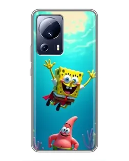 Чохол для Xiaomi 13 Lite з картинкою «Спанч Боб під водою» Чохол для Xiaomi 13 Lite з картинкою «Спанч Боб під водою»