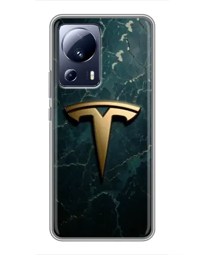 Чехол для Xiaomi 13 Lite с картинкой «Мраморная Tesla Gold» Чехол для Xiaomi 13 Lite с картинкой «Мраморная Tesla Gold»