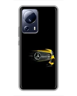 Чехол для Xiaomi 13 Lite с картинкой «Mercedes — ретро стиль»