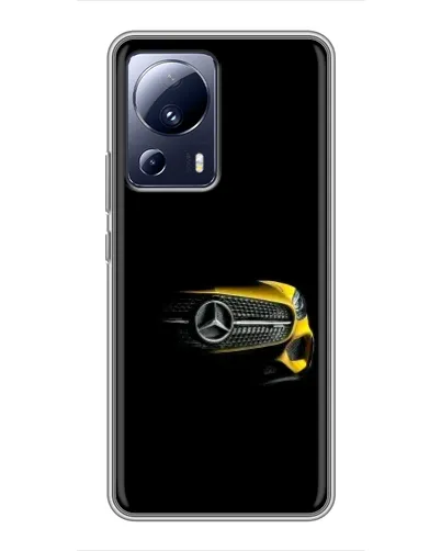 Чехол для Xiaomi 13 Lite с картинкой «Mercedes — ретро стиль» Чехол для Xiaomi 13 Lite с картинкой «Mercedes — ретро стиль»