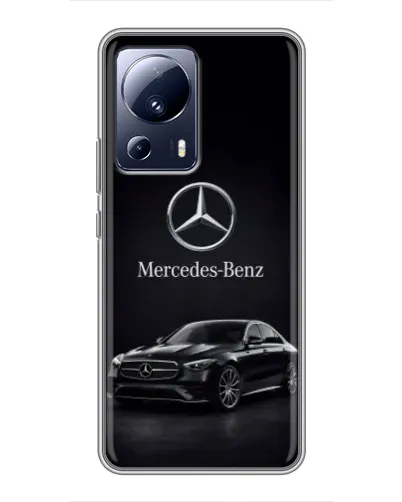 Чехол для Xiaomi 13 Lite с картинкой «Mercedes — решетка радиатора» Чехол для Xiaomi 13 Lite с картинкой «Mercedes — решетка радиатора»