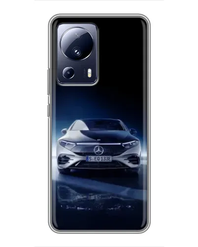 Чехол для Xiaomi 13 Lite с картинкой «Ночной Mercedes EQ» Чехол для Xiaomi 13 Lite с картинкой «Ночной Mercedes EQ»