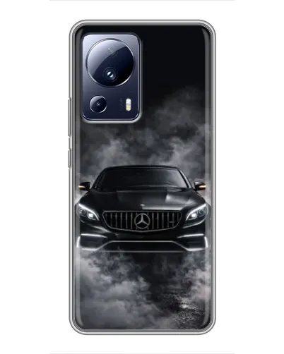 Чехол для Xiaomi 13 Lite с картинкой «Mercedes в дыму» Чехол для Xiaomi 13 Lite с картинкой «Mercedes в дыму»