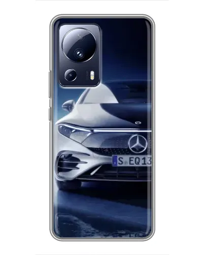 Чехол для Xiaomi 13 Lite с картинкой «Mercedes EQ — будущее» Чехол для Xiaomi 13 Lite с картинкой «Mercedes EQ — будущее»