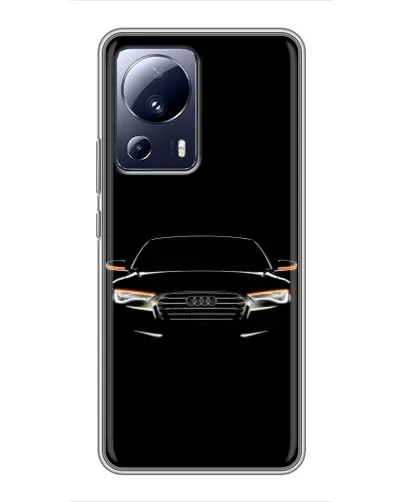Чохол для Xiaomi 13 Lite з картинкою «Audi — нічний контур»