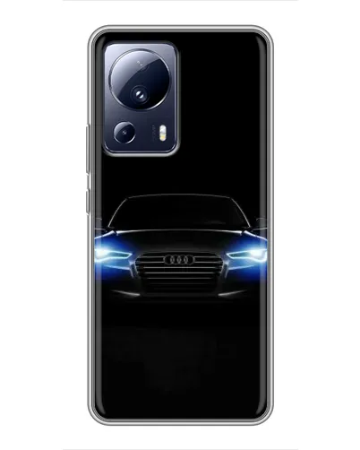 Чохол для Xiaomi 13 Lite з картинкою «Audi в неоні»