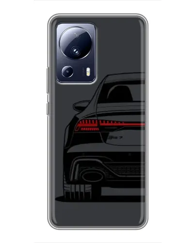 Чохол для Xiaomi 13 Lite з картинкою «Задня частина Audi — арт»