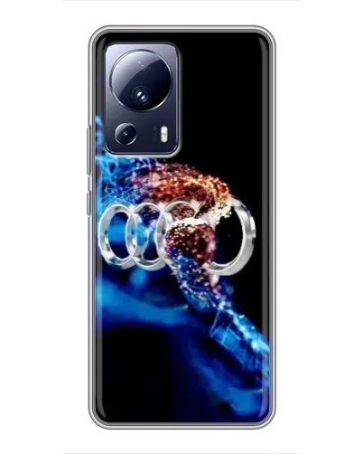 Чохол для Xiaomi 13 Lite з картинкою «Енергія лого Audi»