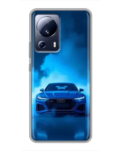Чохол для Xiaomi 13 Lite з картинкою «Audi — блакитна енергія»