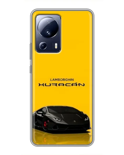 Чехол для Xiaomi 13 Lite с картинкой «Lamborghini Huracan черный» Чехол для Xiaomi 13 Lite с картинкой «Lamborghini Huracan черный»