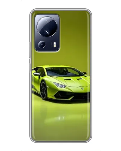 Чехол для Xiaomi 13 Lite с картинкой «Салатовый Lamborghini Huracan» Чехол для Xiaomi 13 Lite с картинкой «Салатовый Lamborghini Huracan»
