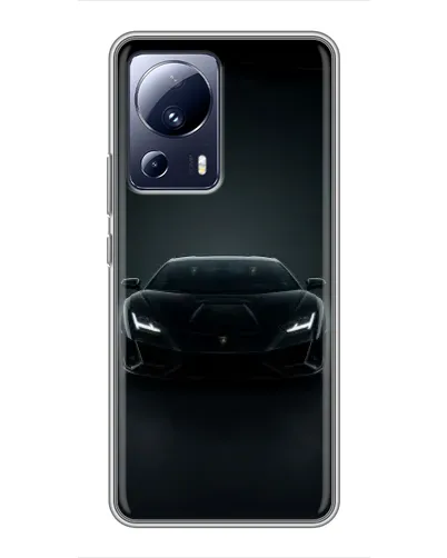 Чехол для Xiaomi 13 Lite с картинкой «Черный Lamborghini Aventador» Чехол для Xiaomi 13 Lite с картинкой «Черный Lamborghini Aventador»