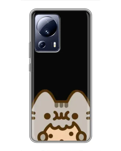 Чехол для Xiaomi 13 Lite с картинкой «Пушин на черном» Чехол для Xiaomi 13 Lite с картинкой «Пушин на черном»