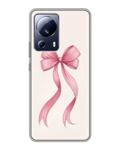 Чехол для Xiaomi 13 Lite с картинкой «Розовый бант»