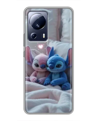 Чехол для Xiaomi 13 Lite с картинкой «Плюшевые Стич Ангел» Чехол для Xiaomi 13 Lite с картинкой «Плюшевые Стич Ангел»