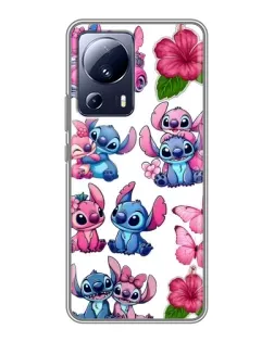 Чехол для Xiaomi 13 Lite с картинкой «Стикеры Stitch и Angel» Чехол для Xiaomi 13 Lite с картинкой «Стикеры Stitch и Angel»