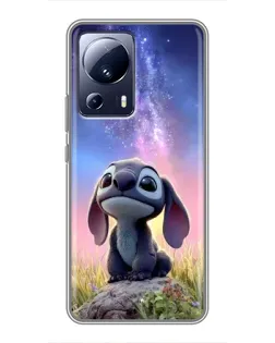 Чехол для Xiaomi 13 Lite с картинкой «Стич на рассвете» Чехол для Xiaomi 13 Lite с картинкой «Стич на рассвете»