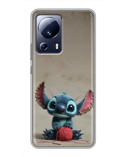 Чохол для Xiaomi 13 Lite з картинкою «Стіч на чоричневому фоні»