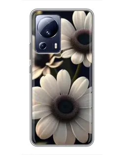 Чехол для Xiaomi 13 Lite с картинкой «Белые маргаритки макро» Чехол для Xiaomi 13 Lite с картинкой «Белые маргаритки макро»
