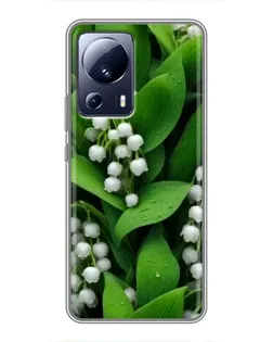 Чехол для Xiaomi 13 Lite с картинкой «Ландыши в зелени» Чехол для Xiaomi 13 Lite с картинкой «Ландыши в зелени»
