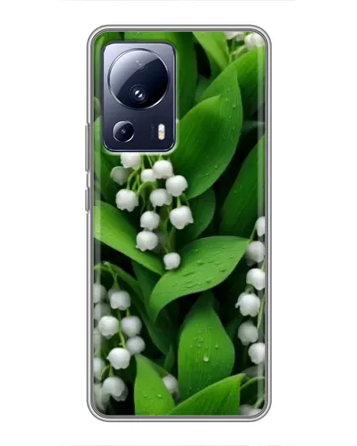 Чехол для Xiaomi 13 Lite с картинкой «Ландыши в зелени»