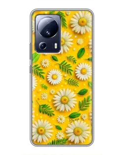 Чехол для Xiaomi 13 Lite с картинкой «Ромашковое солнце» Чехол для Xiaomi 13 Lite с картинкой «Ромашковое солнце»