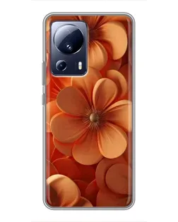 Чехол для Xiaomi 13 Lite с картинкой «Оранжевый макро цветок» Чехол для Xiaomi 13 Lite с картинкой «Оранжевый макро цветок»