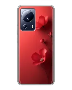Чехол для Xiaomi 13 Lite с картинкой «Маковые соцветия» Чехол для Xiaomi 13 Lite с картинкой «Маковые соцветия»