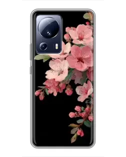 Чехол для Xiaomi 13 Lite с картинкой «Розовая ветка сакуры» Чехол для Xiaomi 13 Lite с картинкой «Розовая ветка сакуры»