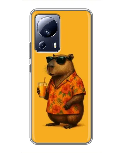 Чехол для Xiaomi 13 Lite с картинкой «Капибара на отдыхе» Чехол для Xiaomi 13 Lite с картинкой «Капибара на отдыхе»