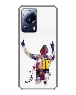 Чехол для Xiaomi 13 Lite с картинкой «Messi Barca» Чехол для Xiaomi 13 Lite с картинкой «Messi Barca»