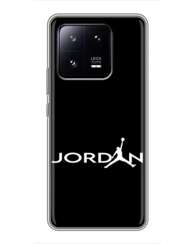Чехол для Xiaomi 13 Pro с картинкой «Jordan White Logo»
