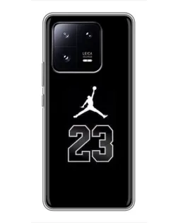 Чехол для Xiaomi 13 Pro с картинкой «Jordan Flight 23» Чехол для Xiaomi 13 Pro с картинкой «Jordan Flight 23»