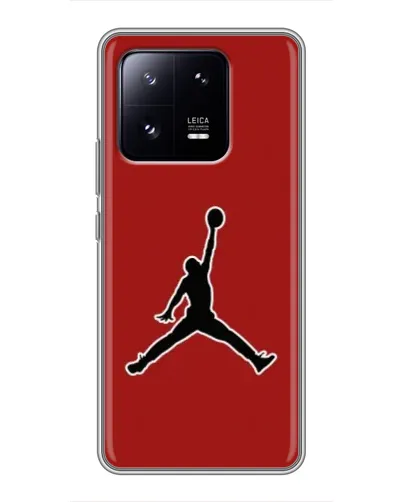 Чехол для Xiaomi 13 Pro с картинкой «Jordan Red Back»