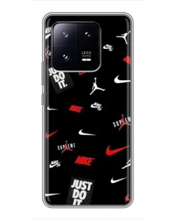 Чехол для Xiaomi 13 Pro с картинкой «Nike Mix Pattern» Чехол для Xiaomi 13 Pro с картинкой «Nike Mix Pattern»