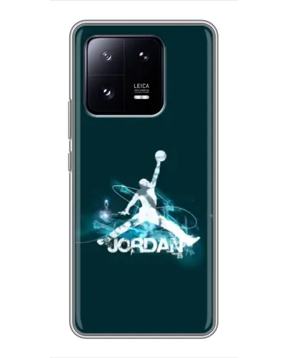 Чехол для Xiaomi 13 Pro с картинкой «Jordan Blue Fire»